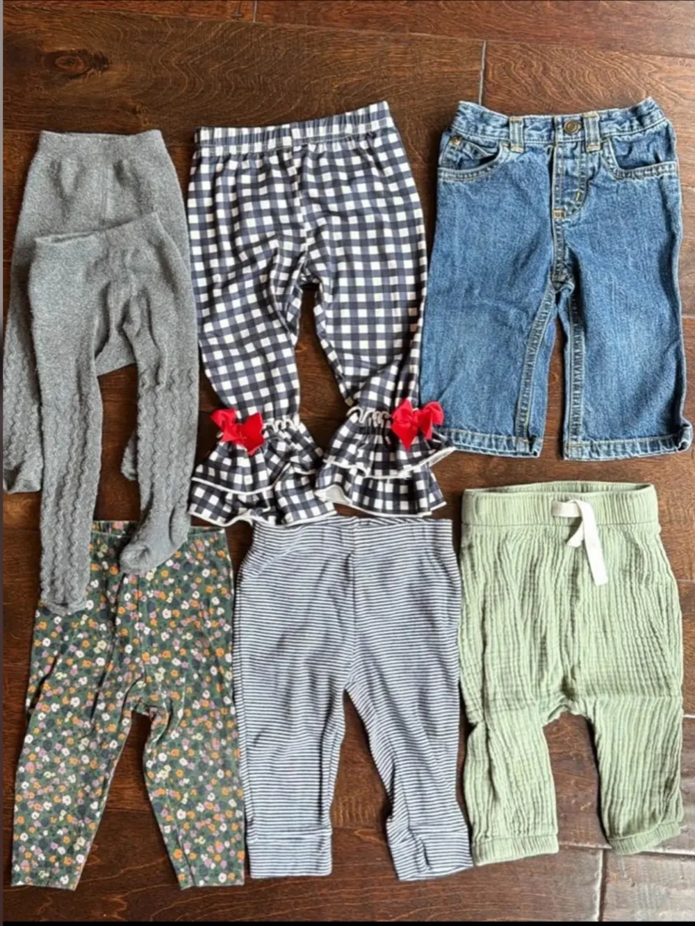 6-9M 17 Piece Baby Girls Mixed Clothing Lot - Summer to Fall Bundle